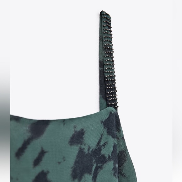 ZARA PRINTED MIDI DRESS - Picture 5 of 10